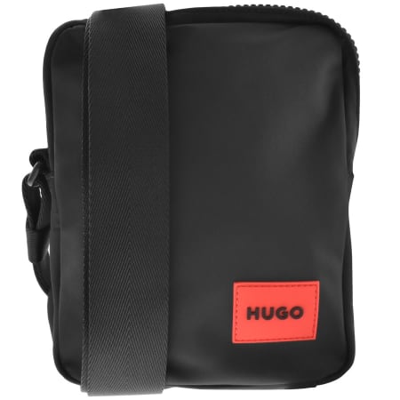 HUGO Quantic Zip Bag Black | Mainline Menswear